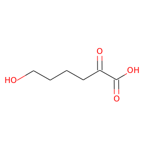 2-keto-6-hydroxyhexanoic acid